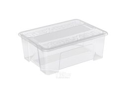Ящик универсальный 380х280х140 ММ "TEX-BOX" 10Л (Бесцветный) Эконова