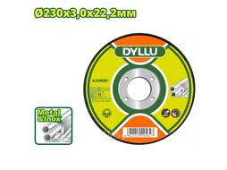Круг отрезной 230x3,0х22,2 мм по металлу DYLLU DTAC1392