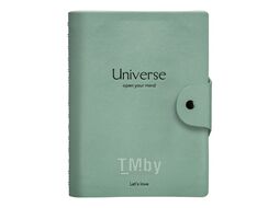 Блокнот "Universe", А5, 96 листов, в клетку InFolio I1674/mint