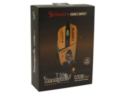 Мышь игровая A4Tech Bloody W63 MAX Renegade Sunset желтый /рисунок оптическая (12 000dpi)
