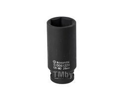 Головка торцевая ударная, глубокая 1/2", 26мм ROSSVIK SID061226