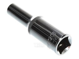 Головка торцевая глубокая 12-гранная 1/2", 8мм ROSSVIK SD121208