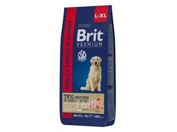 Корм сухой для взрослых собак крупных и гигантских пород с курицей Dog Adult Large and Giant, 15 кг Brit Premium 5050017