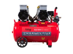 Компрессор безмасляный коаксиальный малошумный FUBAG OLS 500/50 CM2х2