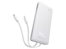 Портативное зарядное устройство Baseus Airpow Lite Moon White (P10067501213-00)