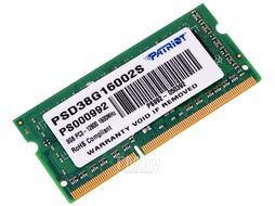 Оперативная память DDR3 Patriot PSD38G16002S