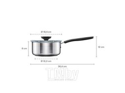 Соусник с керамическим покрытием 1,5л с крышкой Functional Form Fiskars 1072315 1072315