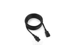 Кабель питания PC-189-1-5M Cablexpert C13-C14, 3x1.0мм, 3500 Вт, 16А, с заземлением, 5м, черный