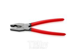 Плоскогубцы комбинированные, L-250 мм, чёрные, обливные рукоятки Knipex 301250