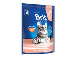 Корм сухой для взрослых стерилизованных кошек с лососем и курицей Cat Sterilised Salmon&Chicken, 2 кг Brit Premium 5049851
