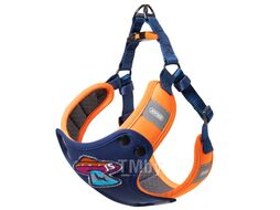 Мягкая шлейка для собак Walk Mood Harness M, оранжевая JOYSER 8023J
