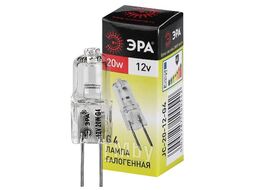 Лампочка галогенная ЭРА G4-JC-20W-12V