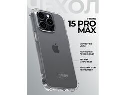 Чехол-накладка Case Better One для iPhone 15 Pro Max (прозрачный)