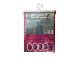 Шторка для ванной комнаты ILLU Бордо 180x180 PEVA MU20-48