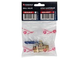 Кран воздушный шаровый с наружной резьбой 3/8"х3/8" Forsage F-SP019/3/8"