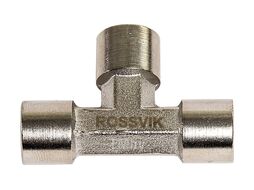 Тройник Т-обр FFF 1/4" ROSSVIK A134/2