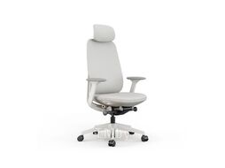Кресло для руководителя SitZone E-AC-001A-P1-BS ткань, серый