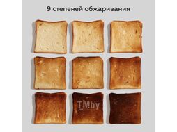 Тостер BQ T2002 (стальной/черный)