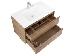 Тумба с умывальником BelBagno Kraft-800-2C-SO-RT + BB800ETL