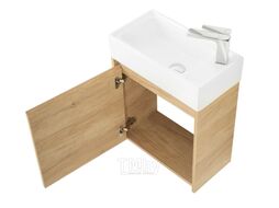 Тумба с умывальником BelBagno Kraft MINI-500/260-1A-SO-RNN-L + 7045-KL