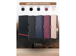 Чехол-книжка Case Book для Honor X5 Plus с магнитной застежкой (черный)
