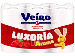 Туалетная бумага Veiro Luxoria Aroma 3х слойная (12рул)