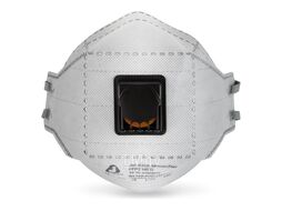 Полумаска MirconFlex противоаэрозольная с клап., с уголь. слоем, трехпанель., класс защ. FFP2 JETA PRO JM-9326