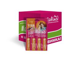 Жевательные колбаски для кошек из курицы и печени, 20 г Molina 2181