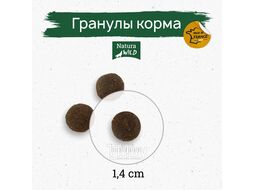 Беззерновой корм для превередлевых собак всех пород с ягненком и французской свининой Ontario Wildland, 2 кг Natura Wild 795165