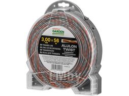 Леска ф 3.0 мм х 56 м витой квадрат сеч. ALULON TWIST STARTUL GARDEN ST6046-30