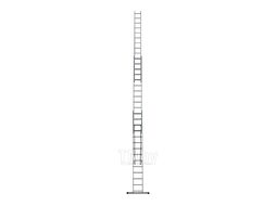 Лестница трехсекционная универсальная 14 ступень STAIRS AL314