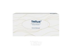 Салфетки Premium для лица ультрамягкие белые, 100шт/упак, F1 Tellus 120380-27