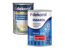 Эмаль масляно-фталевая 0,9л слоновая кость Emakol Strong DEKORAL 299011