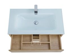 Тумба с умывальником BelBagno Kraft-800-2C-SO-RNN + BB800ETL