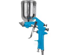 Краскораспылитель Air Gun 410 (HVLP, сопло ф 1.5 мм, верх. бак 400 мл) DGM DG4016-4