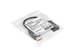 Кабель-переходник ExeGate EX-DPM-HDMIF-0.1 (EX294706RUS) DisplayPort-HDMI