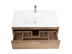 Тумба с умывальником BelBagno Kraft-1000-2C-SO-RT + LOV-1000-LVB