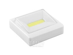 Светодиодный светильник-кнопка 1LED 3W, 87*87мм, белый, FN1206 Feron 23377