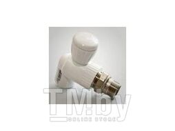 Кран шаровый PPR-3 ПП для радиатора угловой 20-1/2"НР PLASTIK