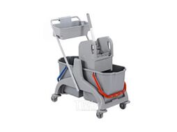 Тележка комплексная 2х18л с отжимом и подставкой Selmop SCPEC36BD
