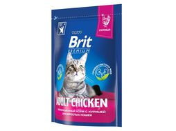 Корм сухой для взрослых кошек с курицей Cat Adult Chicken, 400 г Brit Premium 5049073