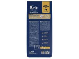 Корм сухой для взрослых собак средних пород с курицей Dog Adult Medium, 15 кг Brit Premium 5049967