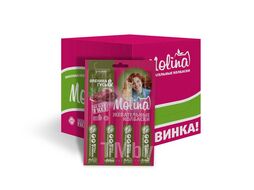 Жевательные колбаски для кошек из оленины и гуся, 20 г Molina 2204