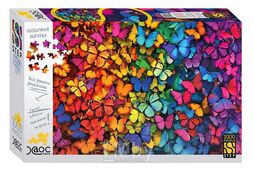 Пазл 1000 эл. ХАОС "Бабочки", 480х680, 14+ Step Puzzle 79222