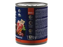 Консервы для взрослых собак всех пород с говядина и печенью, 850 г Brit Premium 5051151