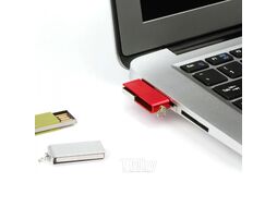 Карта памяти USB Flash 2.0 16 Gb VDM-055, пластик, метал
