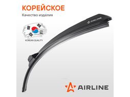 Щетка стеклоочистителя бескаркас PREMIUM 330мм (13 ) 5 адаптеров AIRLINE AWBP001