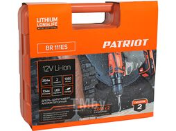 Дрель-шуруповерт аккумуляторная PATRIOT BR 111ES