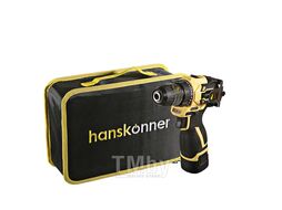 Дрель-шуруповерт акк. Hanskonner PLATINUM HCD1645BLC (14В, 45Нм, 2х2.0Ач, кейс)