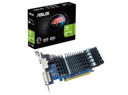 Видеокарта GeForce GT 710, 2Gb GDDR5 64bit, Asus GT710-SL-2GD5-BRK-EVO, радиатор, RTL